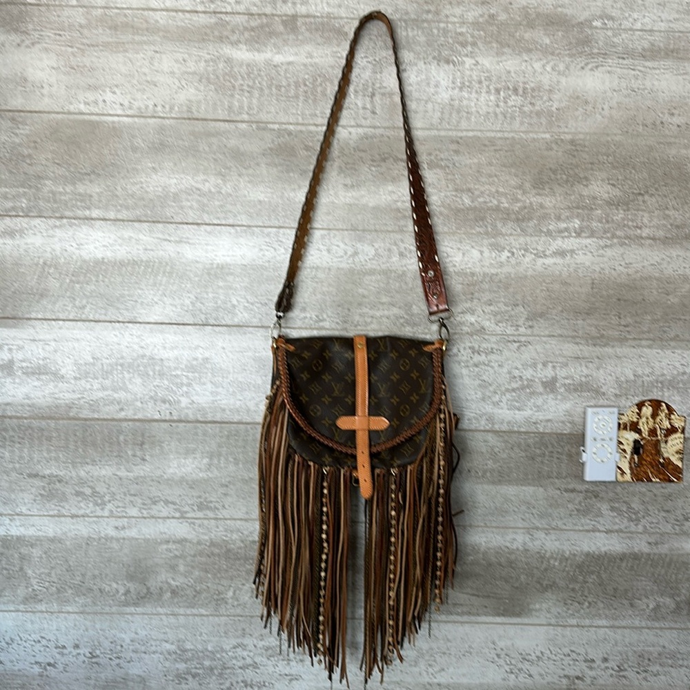 Western Vintage Boho Louis Vuitton Satchelel
